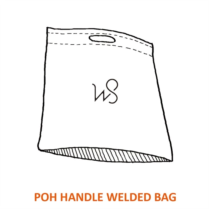 D Die Cut Handle Non Woven Bag